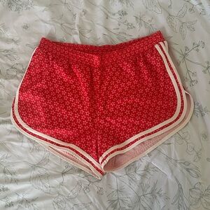 Champion Orange Star Print Shorts